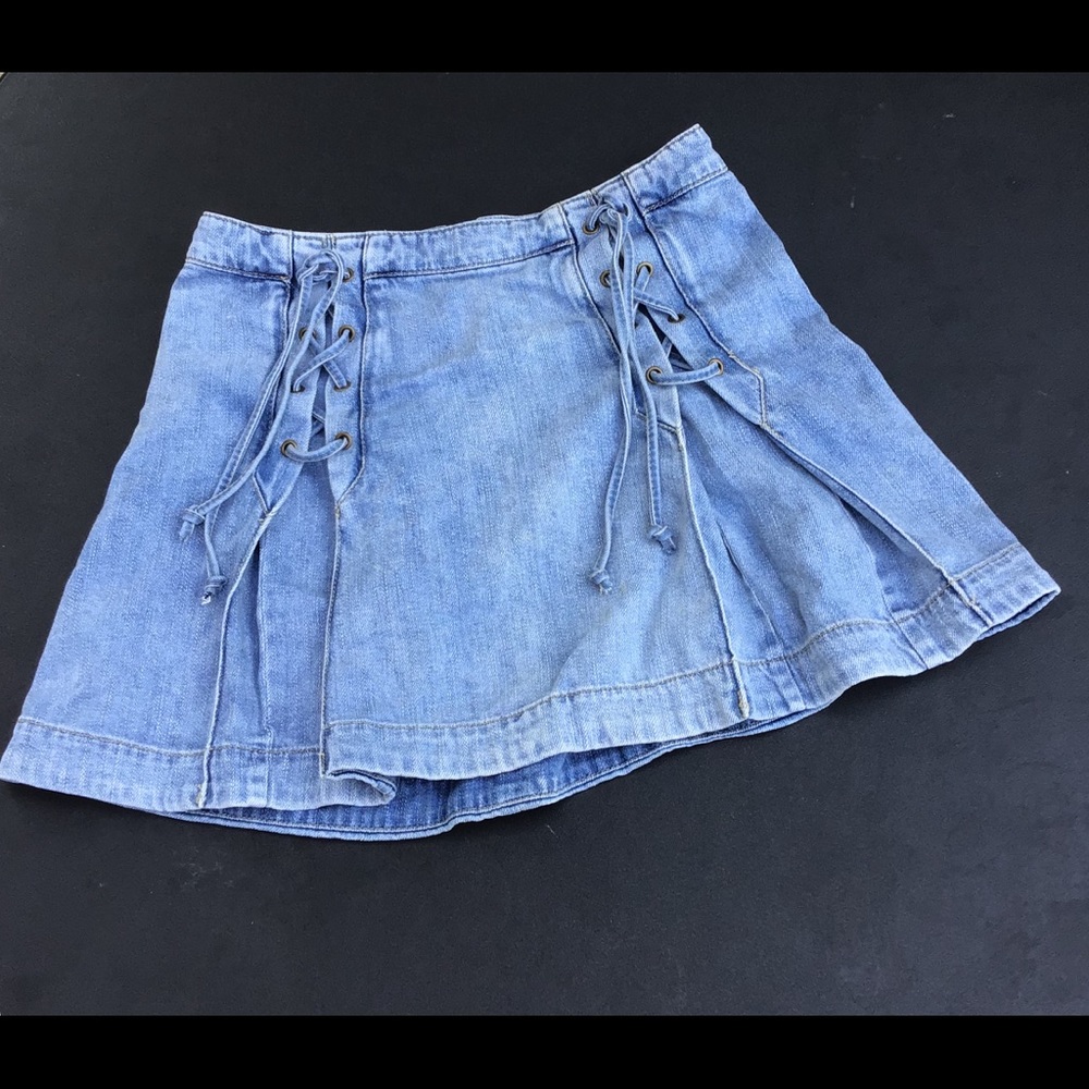 Free People Denim Skirt